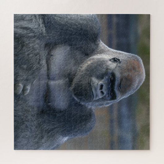 Iconische Silverback Oumbi Legpuzzel (Horizontaal)