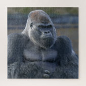 Iconische Silverback Oumbi Legpuzzel (Verticaal)
