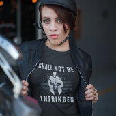 Iconische Spartaanse helm mag niet worden overtred T-shirt