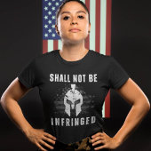 Iconische Spartaanse helm mag niet worden overtred T-shirt