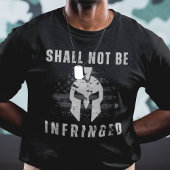 Iconische Spartaanse helm mag niet worden overtred T-shirt