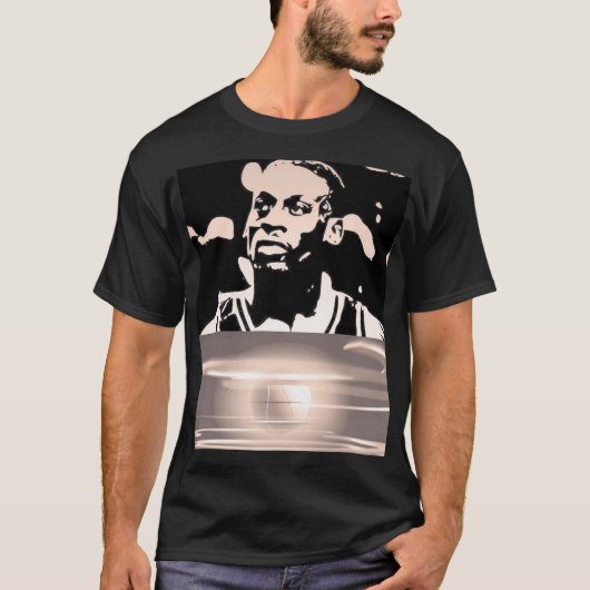iconische spelersilhouet t-shirt (Voorkant)