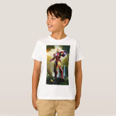 Iconische stijl Tony Stark beste kwaliteit T-shirt (Voorkant volledig)