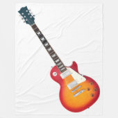 ICONISCHE SUNBURST ELEKTRISCHE GITAREN FLEECE DEKEN (Voorkant)