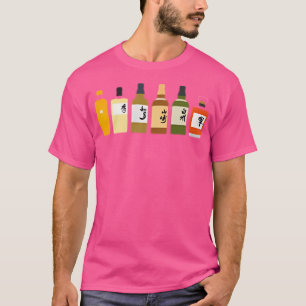 Iconische Suntory Whisky Bottles Collectie Flat De T-shirt
