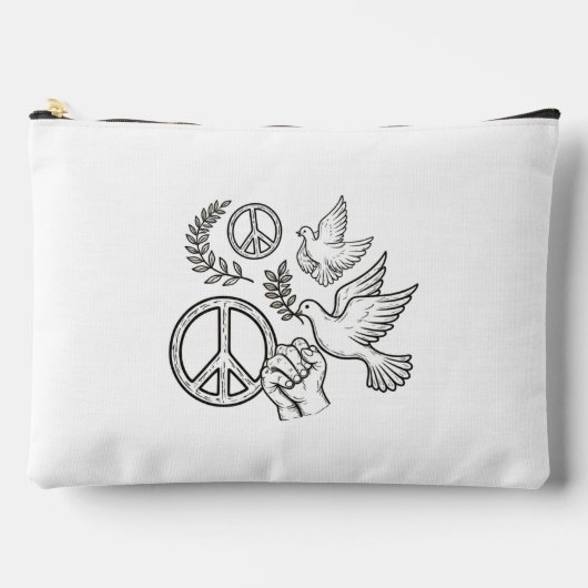 Iconische symbolen van vrede en eenheid etui (Voorkant)