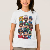 Iconische tekens Tri-Blend shirt (Voorkant)