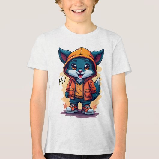 Iconische tekens Tri-Blend shirt (Voorkant)