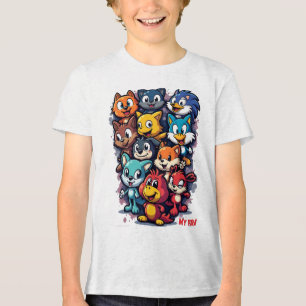Iconische tekens Tri-Blend shirt