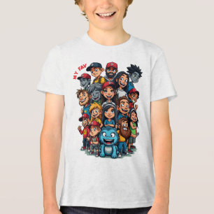 Iconische tekens Tri-Blend shirt