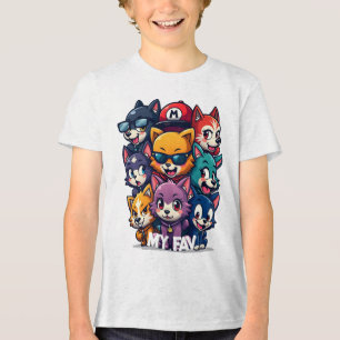 Iconische tekens Tri-Blend shirt