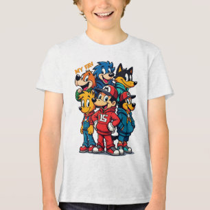 Iconische tekens Tri-Blend shirt