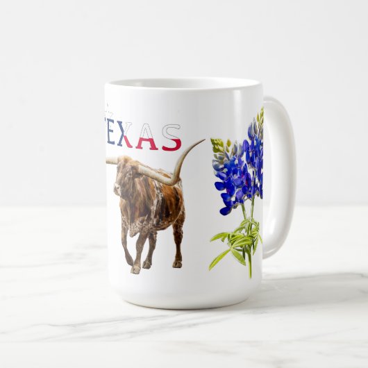 Iconische Texas mok (Voorkant rechts)