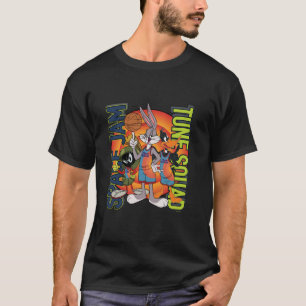 Iconische Tune Squad Marvin Bugs Daffy Borst Poste T-shirt