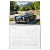 Iconische vintage auto's kalender (Jan 2026)