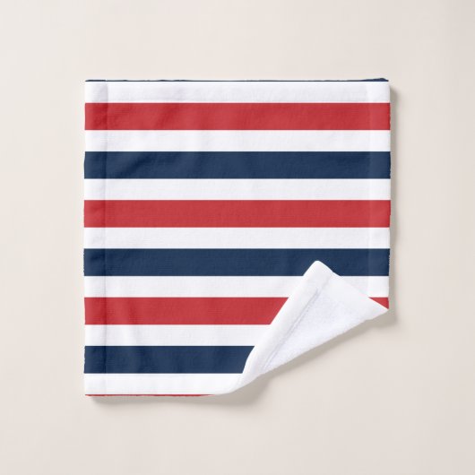 Iconische waterpolospeler in navelblauw handdoekse bad handdoek (Wasdoekje)