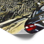 Iconische Yosemite National Park US Rock Mountain Poster (Hoek)