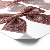 Iconische Zilveren BOWS Print (Hoek)