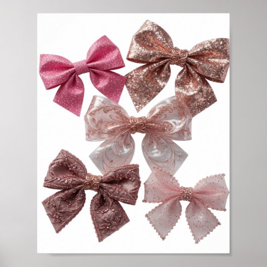 Iconische Zilveren BOWS Print (Voorkant)