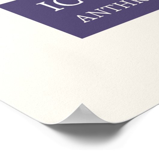 Iconografie - Antropologie en chirurgie Poster (Hoek)