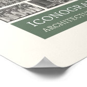 Iconografie - Architectuur Scènes Poster (Hoek)