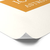 Iconografie - Astronomie Poster (Hoek)