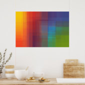 Iconografie Data Kunst - Verhoudingen Poster (Keuken)