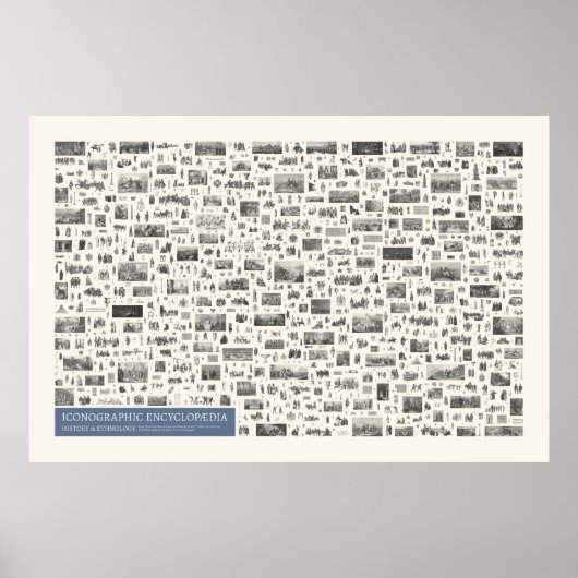Iconografie - Geschiedenis en ethnologie Poster (Voorkant)