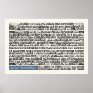 Iconografie - Geschiedenis- en ethnologiesystemen Poster