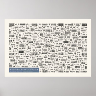 Iconografie - Geschiedenis- en etnologiefiguren Poster
