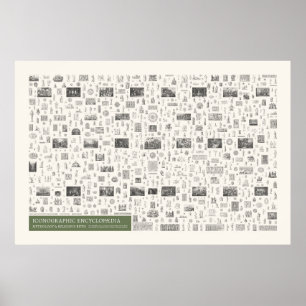 Iconografie - Mythologie en religieuze religies Poster
