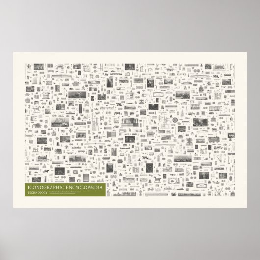 Iconografie - Technologie Poster (Voorkant)