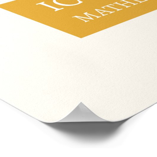 Iconografie - wiskunde poster (Hoek)