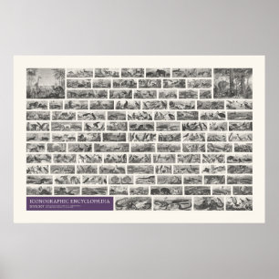 Iconografie - Zoölogische scènes Poster