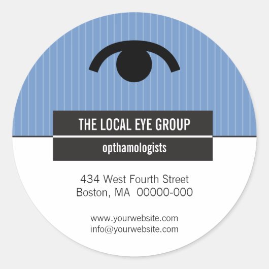 Iconografische Optische Promotie Sticker (Voorkant)