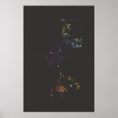 Iconography Data Art - Path Poster (Voorkant)