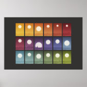 Iconography Data Art - Worlds Poster (Voorkant)