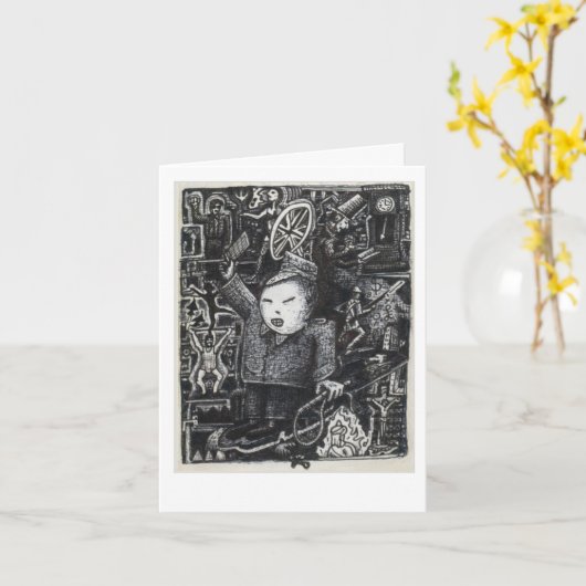 Icons Kaart (Gele Bloem)