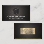 Icons voor gebouwen visitekaartje (Voorkant / Achterkant)