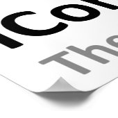 iConstipated Funny Poster (Hoek)