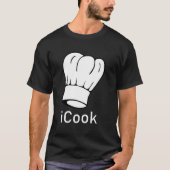 Icook Funny Cook Chef T-shirt (Voorkant)