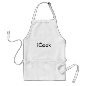 iCook-Schort Standaard Schort (Voorkant)