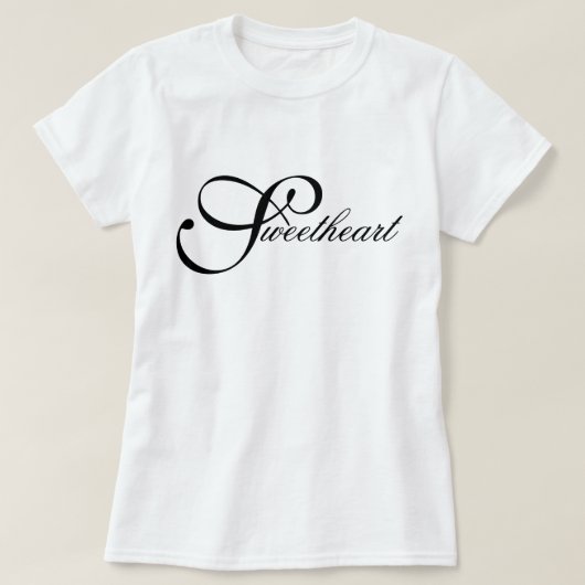 Icoon, chic en minimaal schatje t-shirt (Design voorkant)