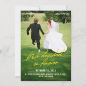 Icoon foto huwelijk kaart (Voorkant)