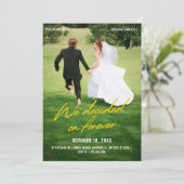 Icoon foto huwelijk kaart (Staand voorkant)