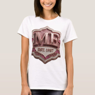 Icoon Goud ABSTRACTE KUNST Artistiek Motief T-shirt