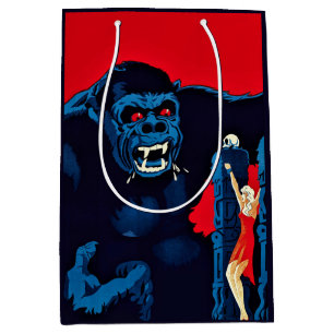 Icoon King Kong Reuzen Aap Monster Film Print Medium Cadeauzakje