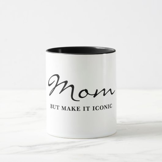 Icoon Leuk Grappig Coole Moeder Koffiemok Mok (Midden)