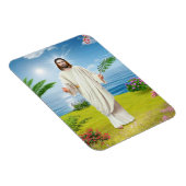 icoon met het afbeelding van Jezus Christus Magneet (Rechterzijde)