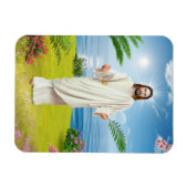 icoon met het afbeelding van Jezus Christus Magneet (Horizontaal)